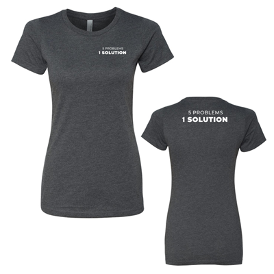 Women's Zallevo Black Crew - 1 Solution